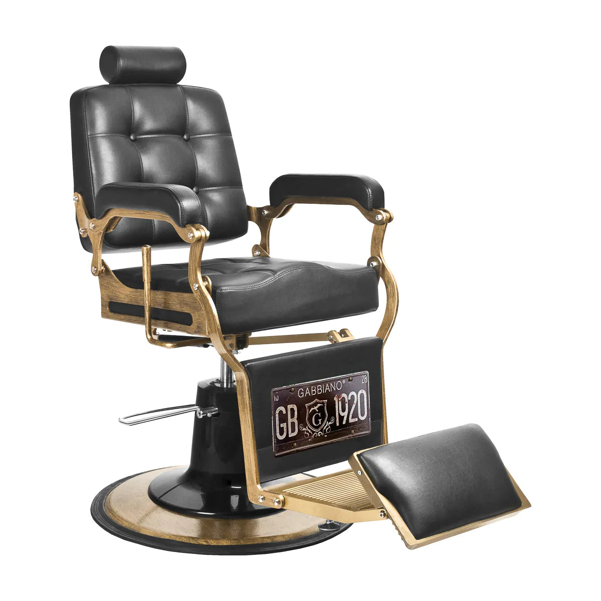 Black Boss Barber Chair