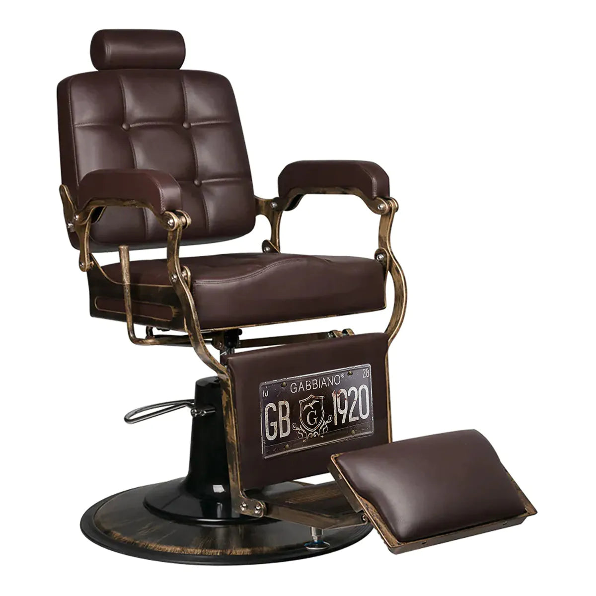 Brown Boss Barber Chair