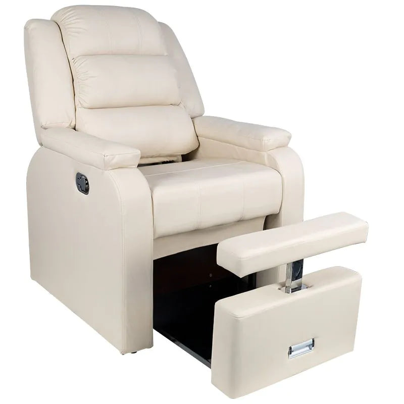 Spa chair for pedicure hilton cream