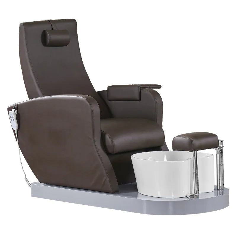 Spa chair for pedicure azzurro 016 brown