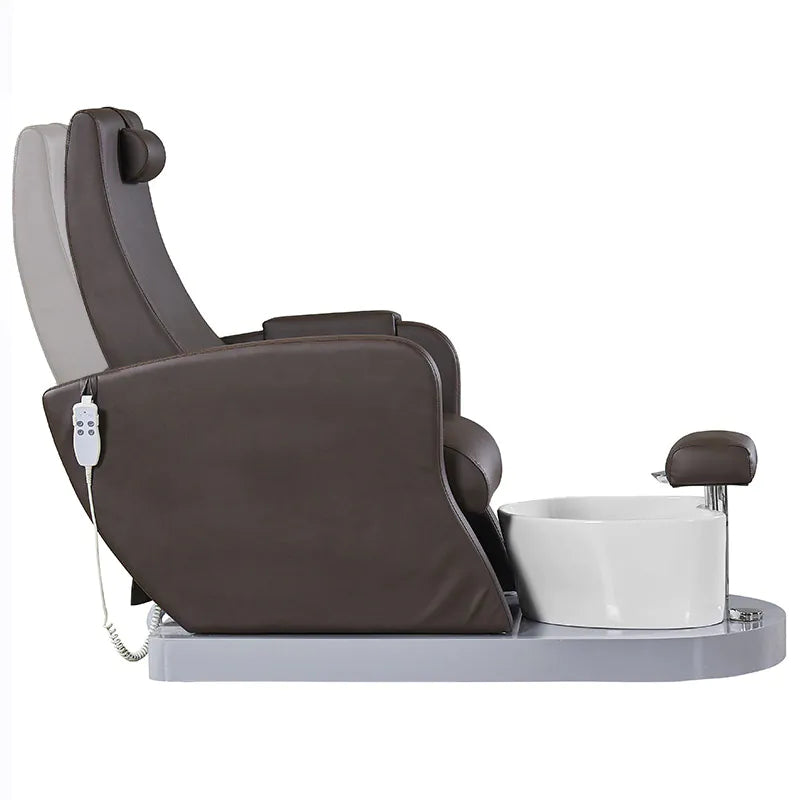 Spa chair for pedicure azzurro 016 brown