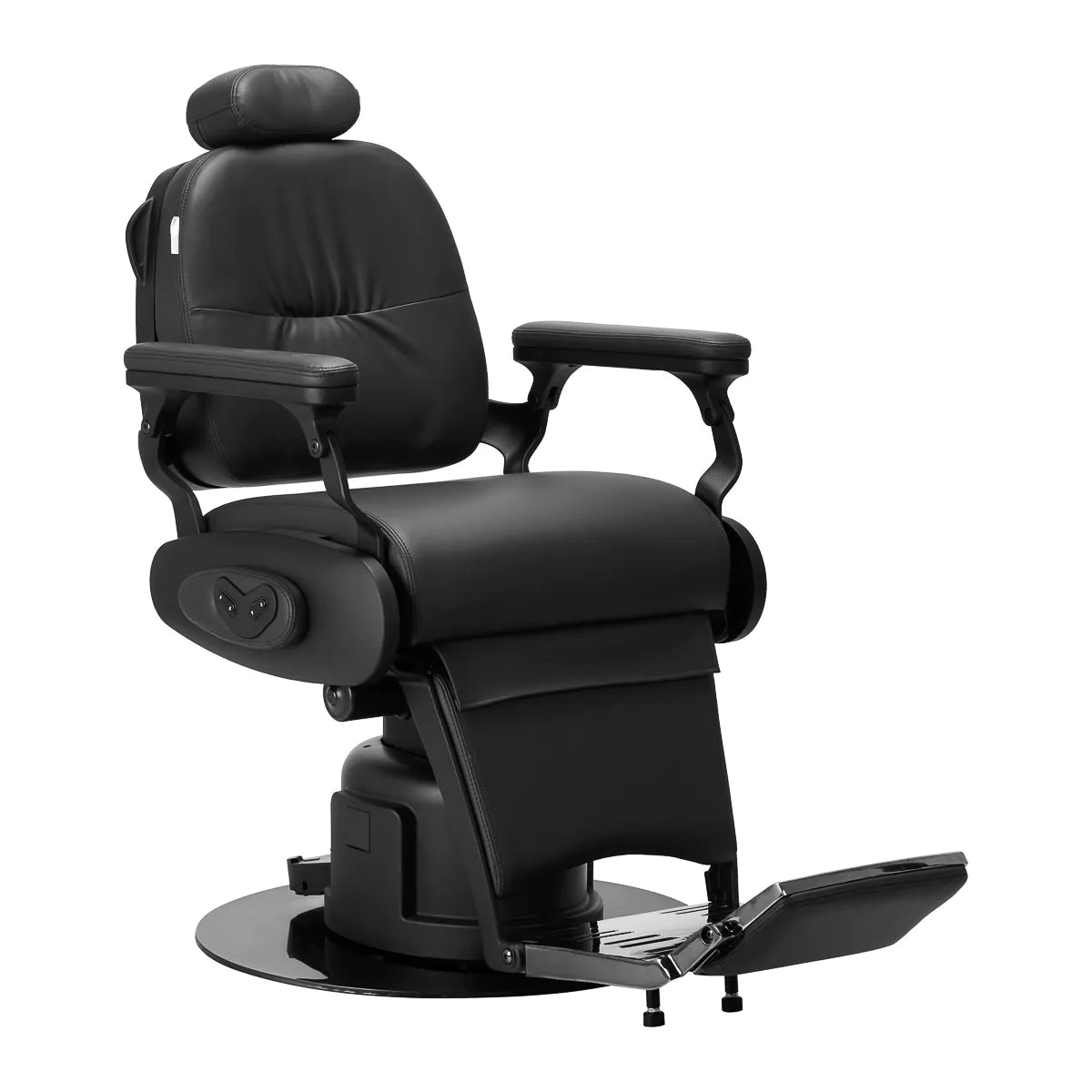 Duke Electric Barber Chair Black